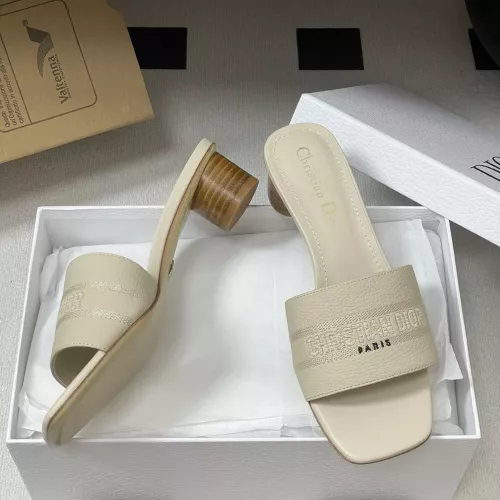 Replica Christian Dior Slippers For Women #1357570 $82.00 USD for Wholesale