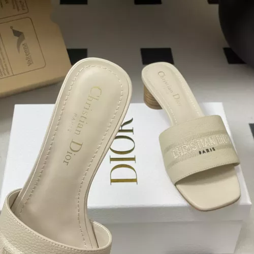 Replica Christian Dior Slippers For Women #1357570 $82.00 USD for Wholesale