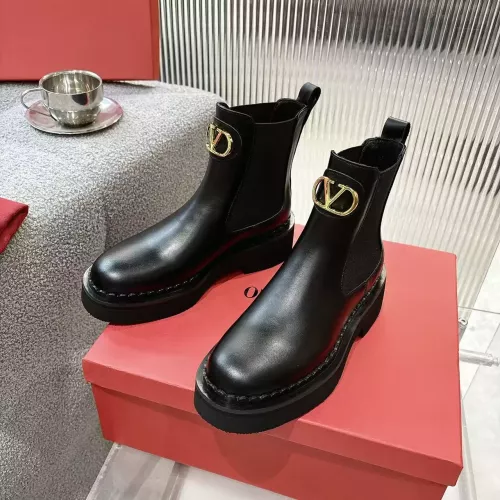 Replica Valentino Boots For Women #1357595 $108.00 USD for Wholesale