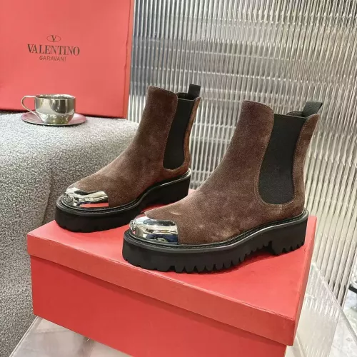 Valentino Boots For Women #1357596 $112.00 USD, Wholesale Replica Valentino Boots