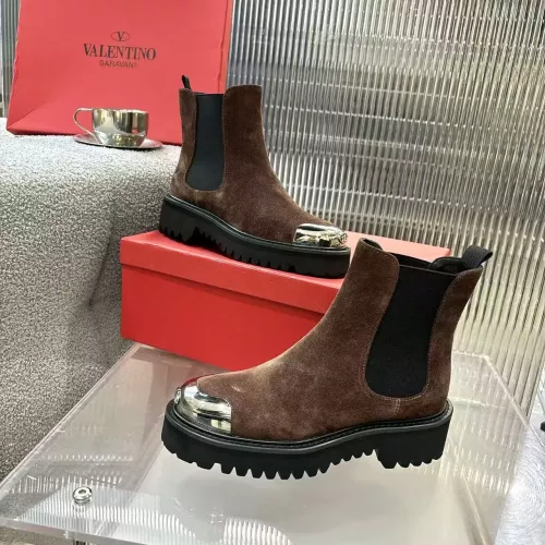 Replica Valentino Boots For Women #1357596 $112.00 USD for Wholesale