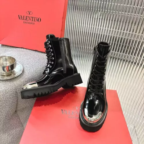 Replica Valentino Boots For Women #1357599 $115.00 USD for Wholesale