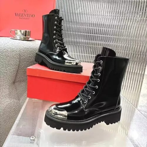 Replica Valentino Boots For Women #1357599 $115.00 USD for Wholesale