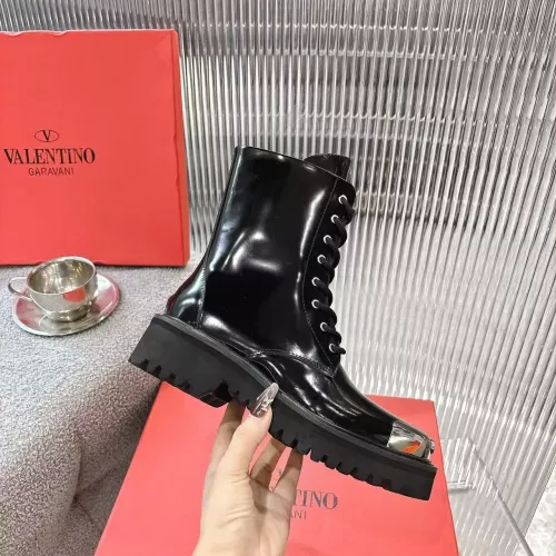 Replica Valentino Boots For Women #1357599 $115.00 USD for Wholesale