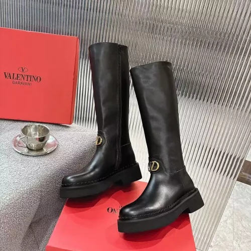 Replica Valentino Boots For Women #1357603 $140.00 USD for Wholesale