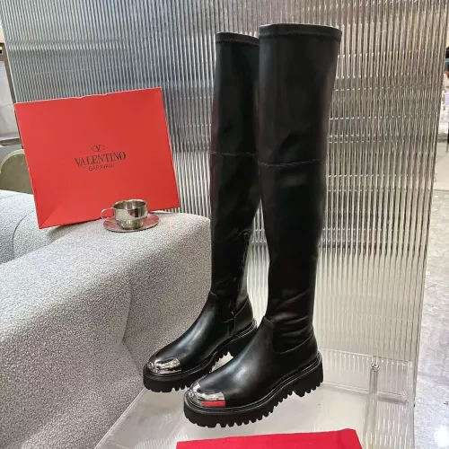Valentino Boots For Women #1357604 $132.00 USD, Wholesale Replica Valentino Boots