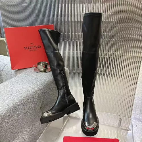 Replica Valentino Boots For Women #1357604 $132.00 USD for Wholesale