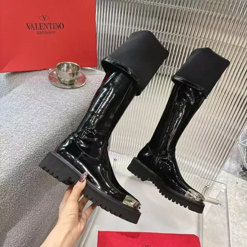 Replica Valentino Boots For Women #1357605 $132.00 USD for Wholesale