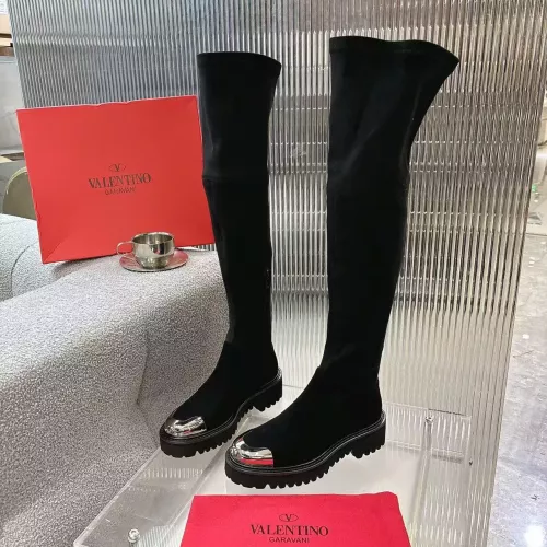 Valentino Boots For Women #1357606 $132.00 USD, Wholesale Replica Valentino Boots