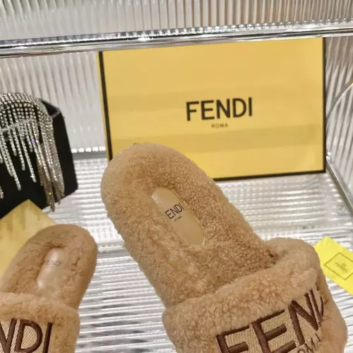 Replica Fendi Slippers For Women #1357608 $92.00 USD for Wholesale