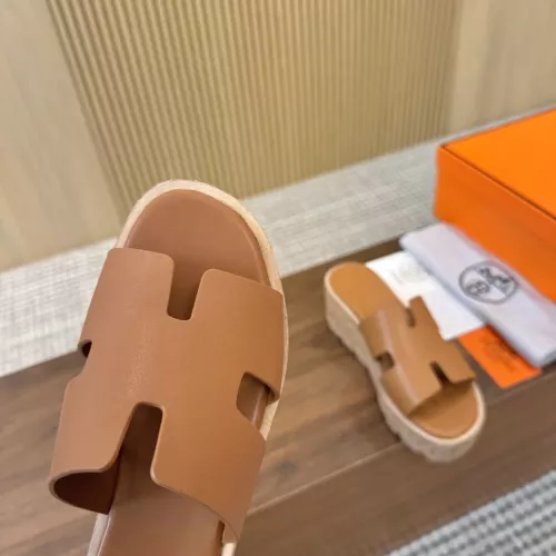 Replica Hermes Slippers For Women #1357612 $82.00 USD for Wholesale