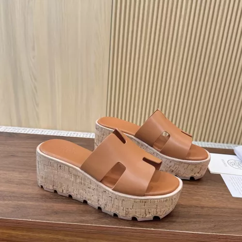 Replica Hermes Slippers For Women #1357612 $82.00 USD for Wholesale