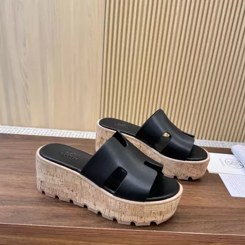 Replica Hermes Slippers For Women #1357613 $82.00 USD for Wholesale