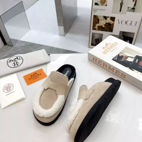 Replica Hermes Slippers For Women #1357614 $92.00 USD for Wholesale