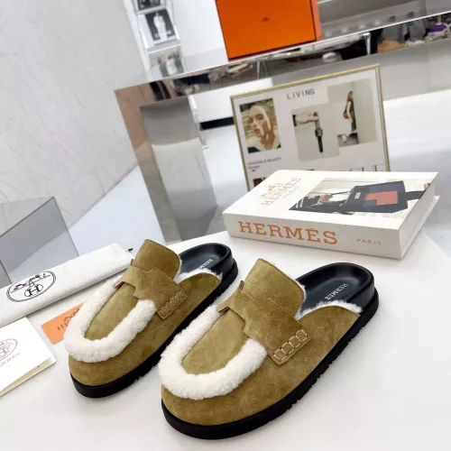Hermes Slippers For Women #1357615 $92.00 USD, Wholesale Replica Hermes Slippers