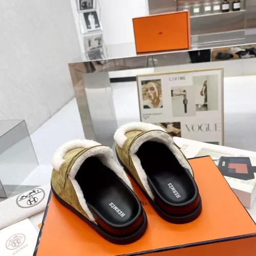 Replica Hermes Slippers For Women #1357615 $92.00 USD for Wholesale