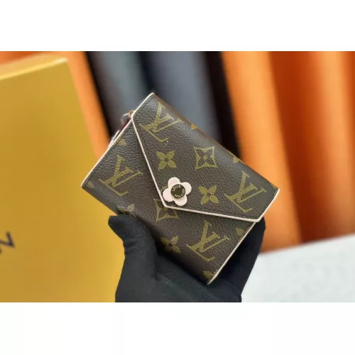 Louis Vuitton LV Wallets In Burgundy For Women #1357623 $40.00 USD, Wholesale Replica Louis Vuitton LV Wallets