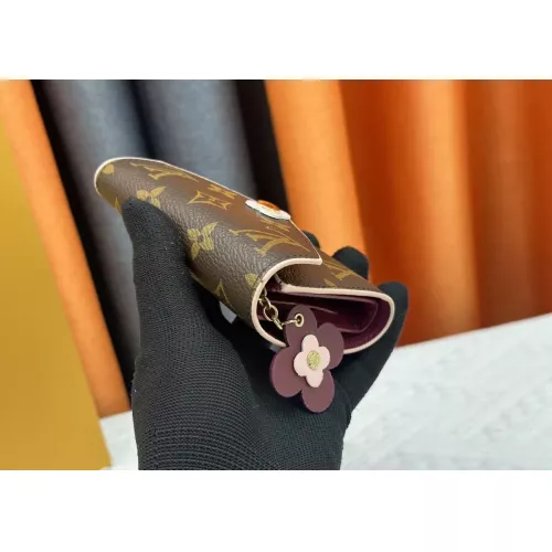 Replica Louis Vuitton LV Wallets In Burgundy For Women #1357623 $40.00 USD for Wholesale