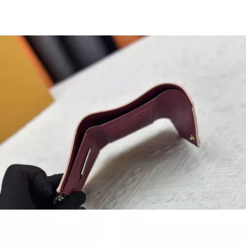 Replica Louis Vuitton LV Wallets In Burgundy For Women #1357623 $40.00 USD for Wholesale