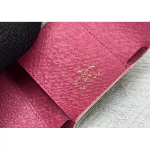 Replica Louis Vuitton LV Wallets In Rose Red For Women #1357624 $40.00 USD for Wholesale
