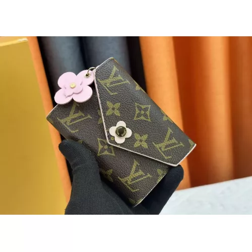 Louis Vuitton LV Wallets In Pink For Women #1357625 $40.00 USD, Wholesale Replica Louis Vuitton LV Wallets