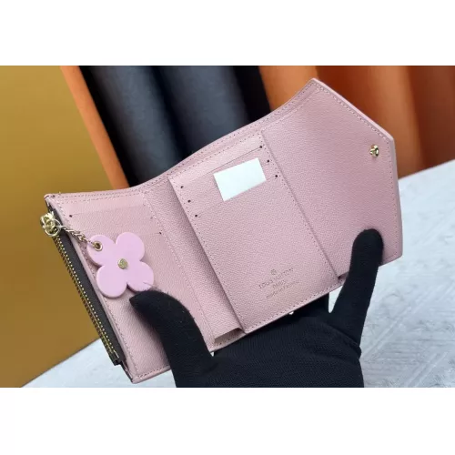 Replica Louis Vuitton LV Wallets In Pink For Women #1357625 $40.00 USD for Wholesale