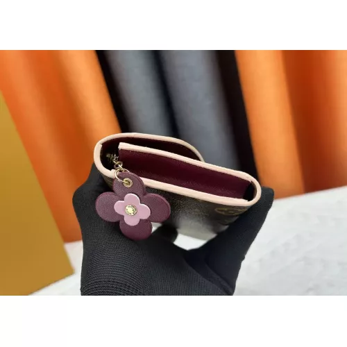 Replica Louis Vuitton LV Wallets In Burgundy For Women #1357628 $42.00 USD for Wholesale