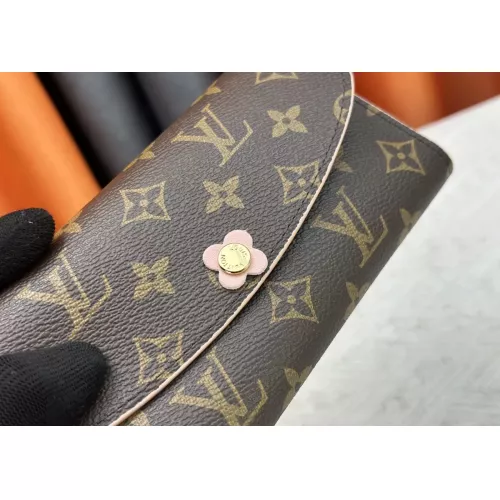 Replica Louis Vuitton LV Wallets In Burgundy For Women #1357628 $42.00 USD for Wholesale