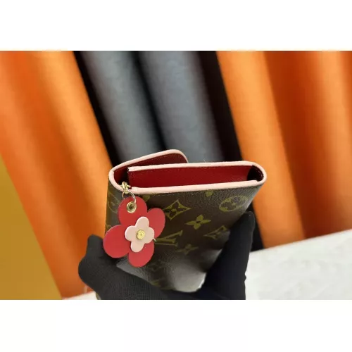 Replica Louis Vuitton LV Wallets In Red For Women #1357629 $42.00 USD for Wholesale