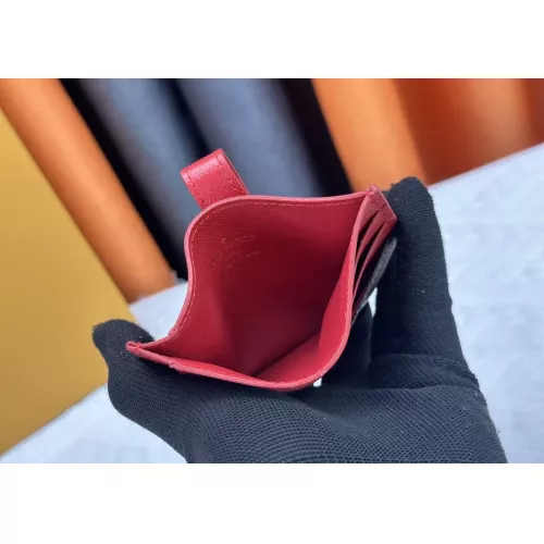 Replica Louis Vuitton LV Card Case In Red For Women #1357630 $38.00 USD for Wholesale