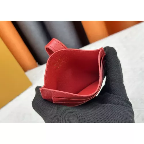 Replica Louis Vuitton LV Card Case In Red For Women #1357631 $38.00 USD for Wholesale