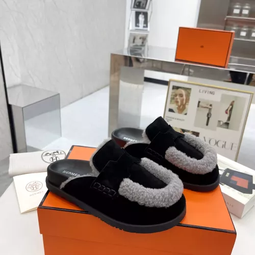 Replica Hermes Slippers For Women #1357639 $92.00 USD for Wholesale