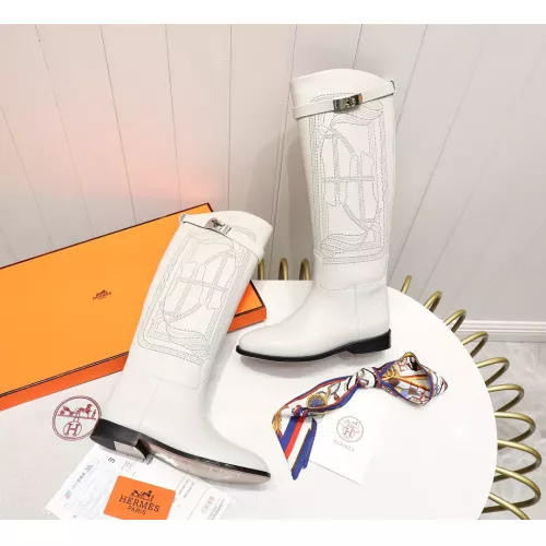 Replica Hermes Boots For Women #1357648 $118.00 USD for Wholesale