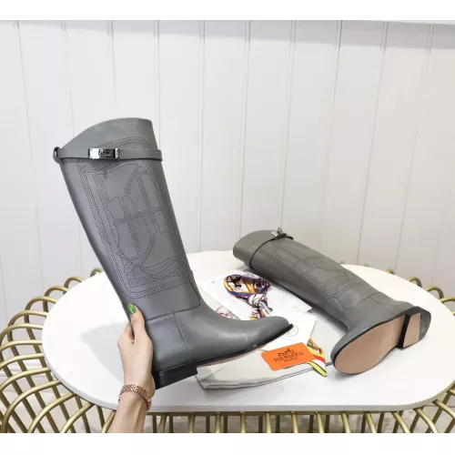 Replica Hermes Boots For Women #1357649 $118.00 USD for Wholesale
