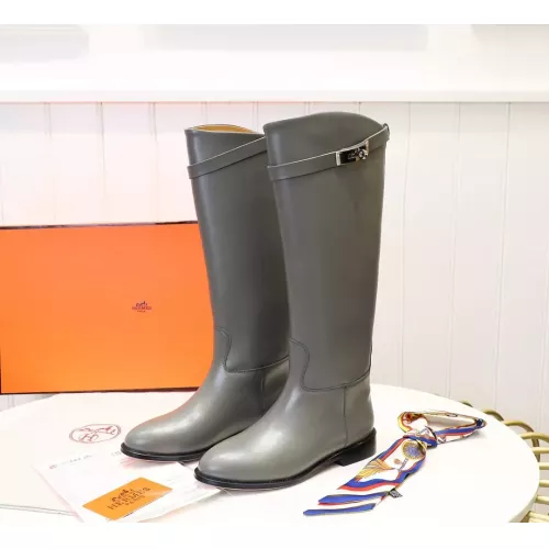 Replica Hermes Boots For Women #1357654 $115.00 USD for Wholesale