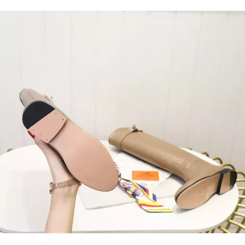 Replica Hermes Boots For Women #1357655 $115.00 USD for Wholesale
