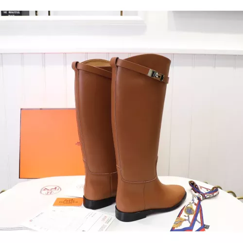Replica Hermes Boots For Women #1357656 $115.00 USD for Wholesale
