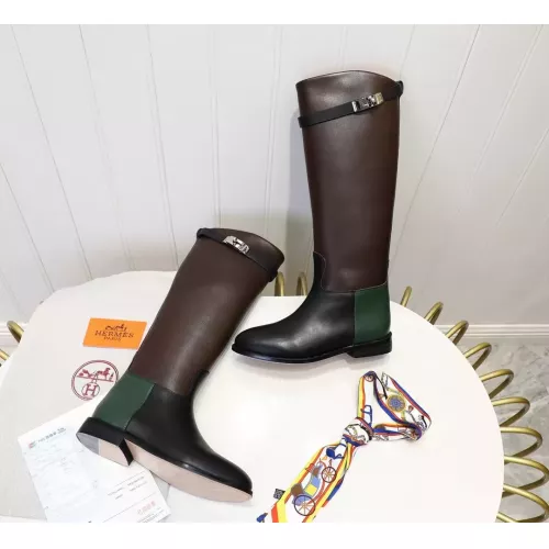 Replica Hermes Boots For Women #1357659 $115.00 USD for Wholesale