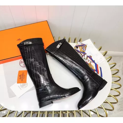 Replica Hermes Boots For Women #1357661 $115.00 USD for Wholesale