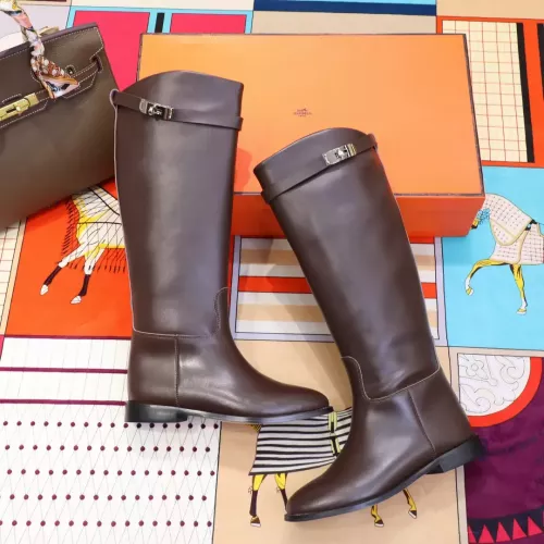 Replica Hermes Boots For Women #1357662 $115.00 USD for Wholesale