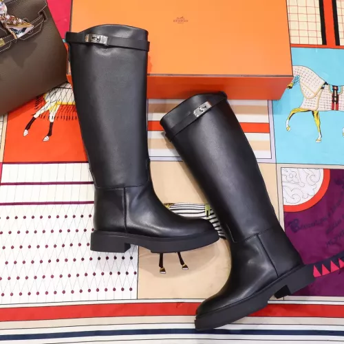 Replica Hermes Boots For Women #1357663 $115.00 USD for Wholesale