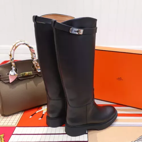 Replica Hermes Boots For Women #1357663 $115.00 USD for Wholesale