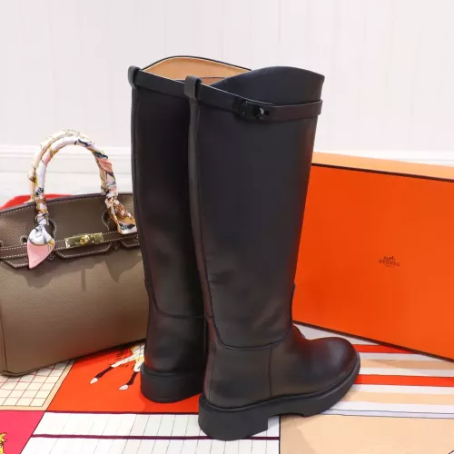 Replica Hermes Boots For Women #1357664 $115.00 USD for Wholesale