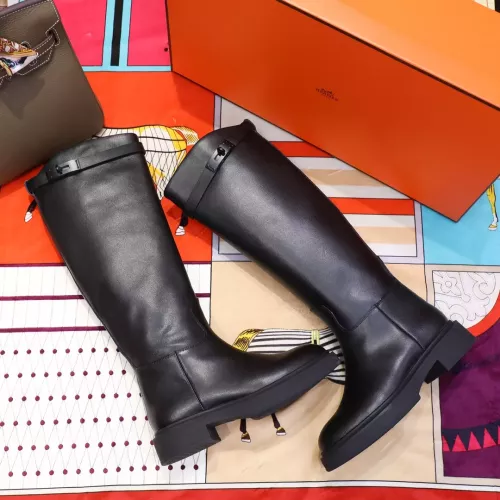 Replica Hermes Boots For Women #1357664 $115.00 USD for Wholesale