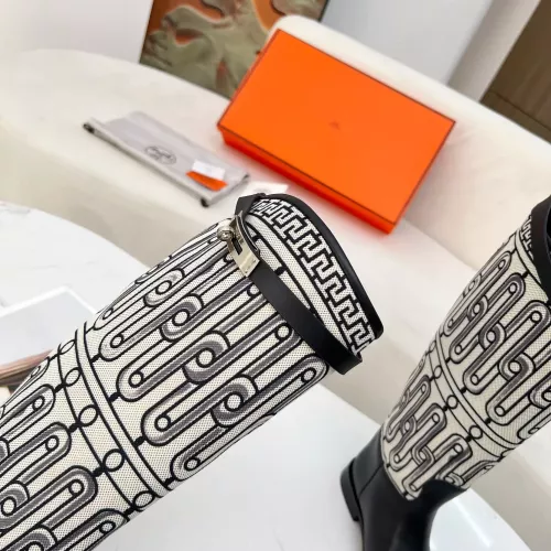 Replica Hermes Boots For Women #1357672 $118.00 USD for Wholesale
