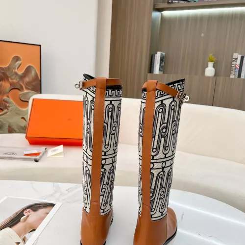 Replica Hermes Boots For Women #1357673 $118.00 USD for Wholesale