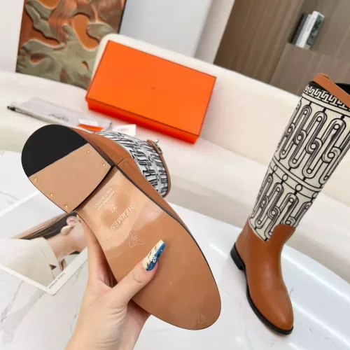 Replica Hermes Boots For Women #1357673 $118.00 USD for Wholesale