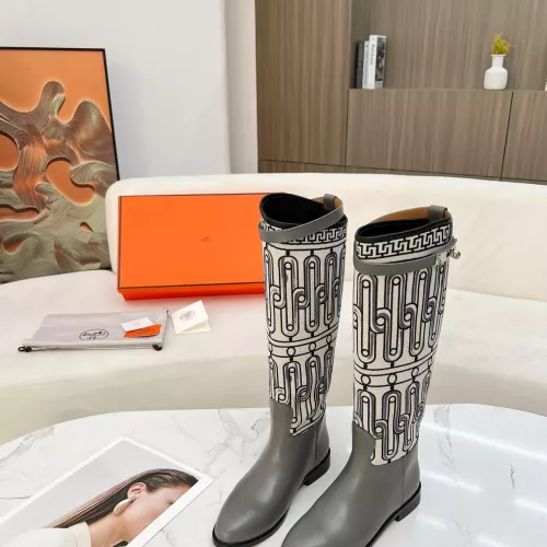 Replica Hermes Boots For Women #1357674 $118.00 USD for Wholesale