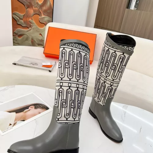 Replica Hermes Boots For Women #1357674 $118.00 USD for Wholesale
