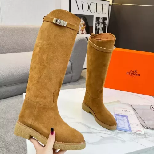 Replica Hermes Boots For Women #1357675 $118.00 USD for Wholesale